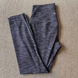Lululemon Align Leggings 25" Wee Are From Space Dark Carbon Ice Grey